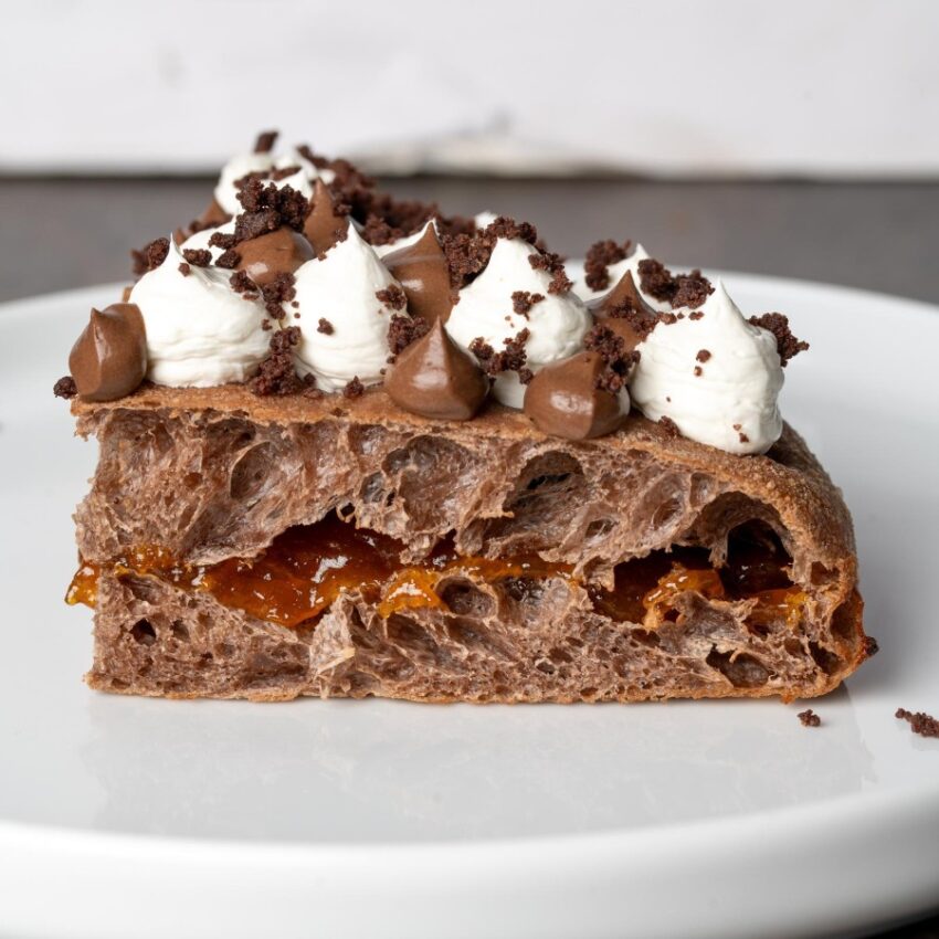 La pizza Sacher di GianPà a Cassino