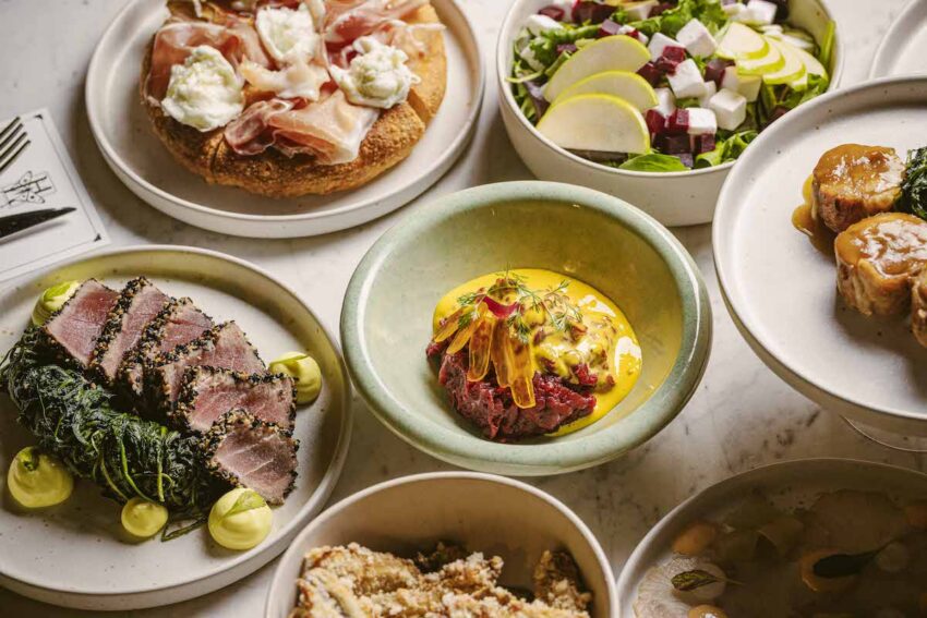 il menu di hotel butterfly a roma, estate 2025