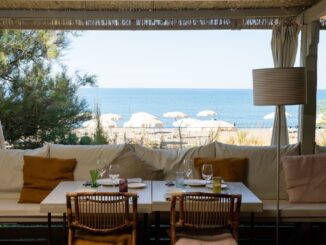 la dogana capalbio - la vista dal ristorante la terrazza