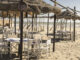 tavoli sulla spiaggia, scialuppa da salvatore fregene