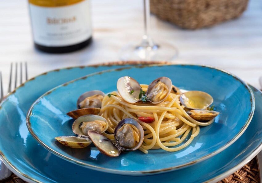 Spaghetti alle vongole Gina Fregene