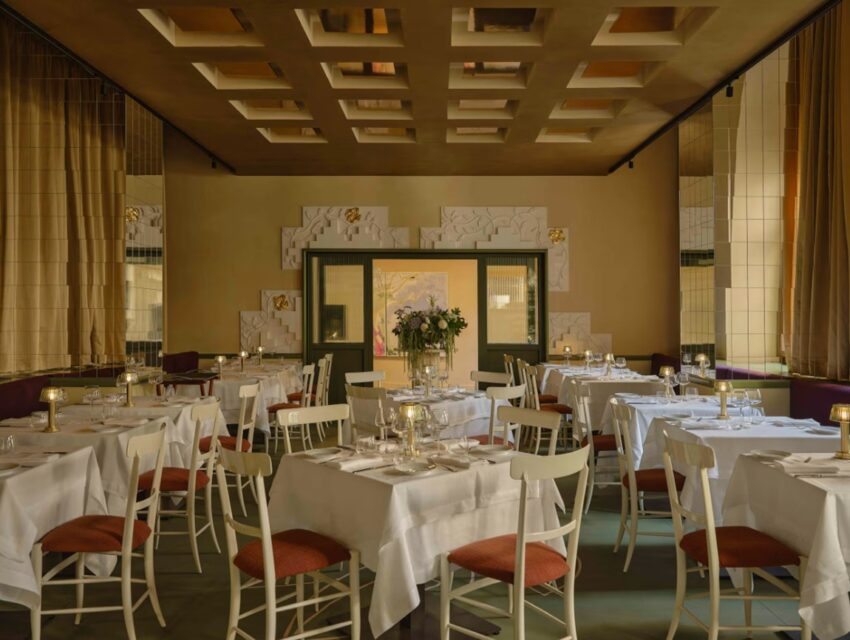 ristorante tramae di palazzo talìa a roma