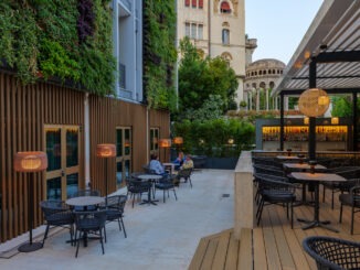 il giardino di antela a roma, nel rione prati