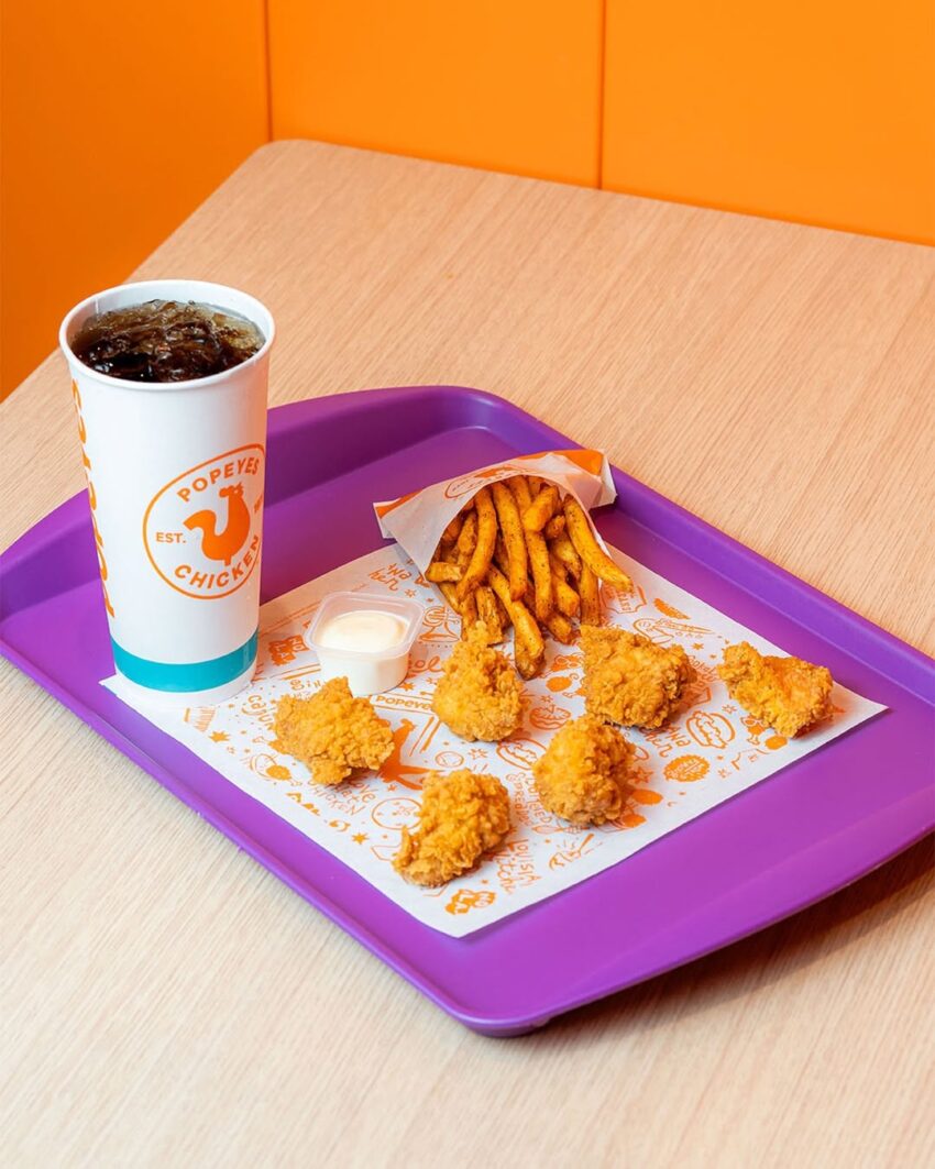 Popeyes Pollo fritto