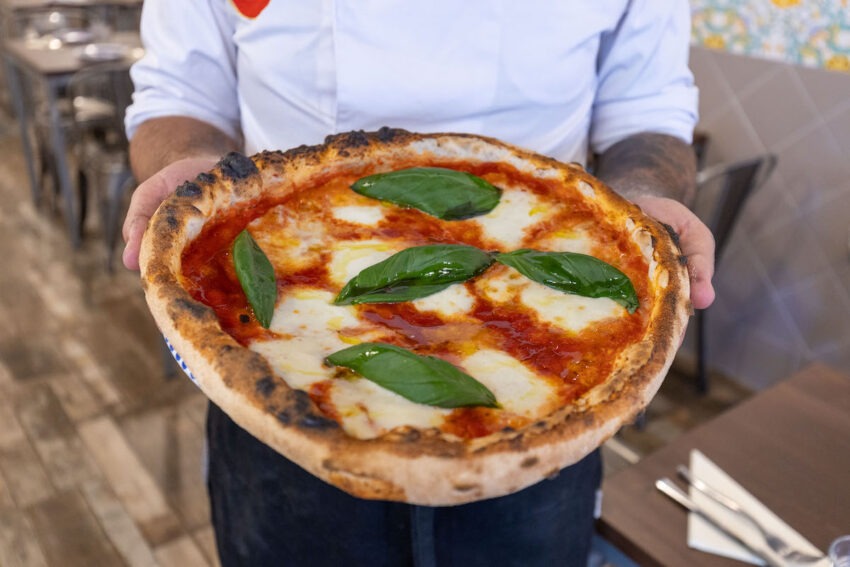 la margherita di fiori di zucca pizzeria a roma