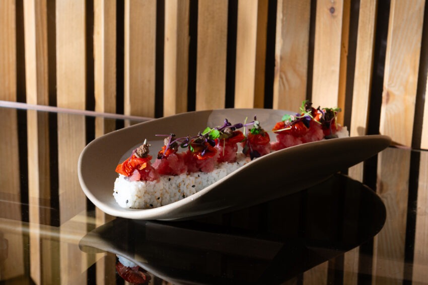 aroma, uno dei piatti del ristorante nakai a roma