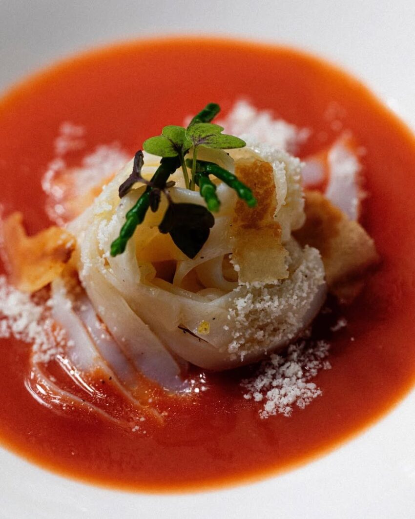 le tagliatelle di calamari di pierluigi a roma