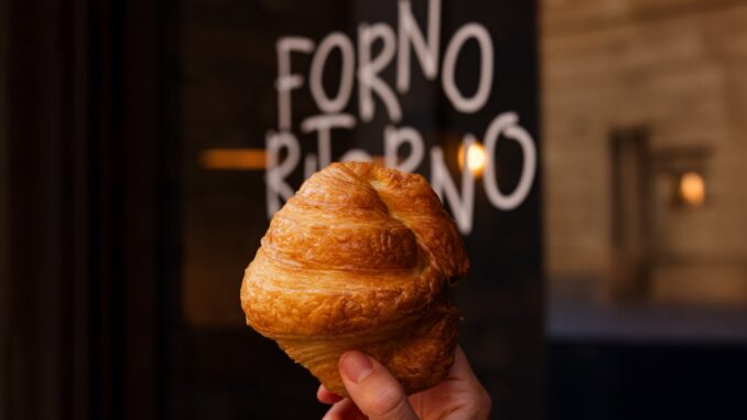 cornetto forno ritorno a roma
