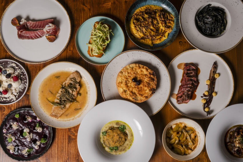 la tavola di new food experience a roma
