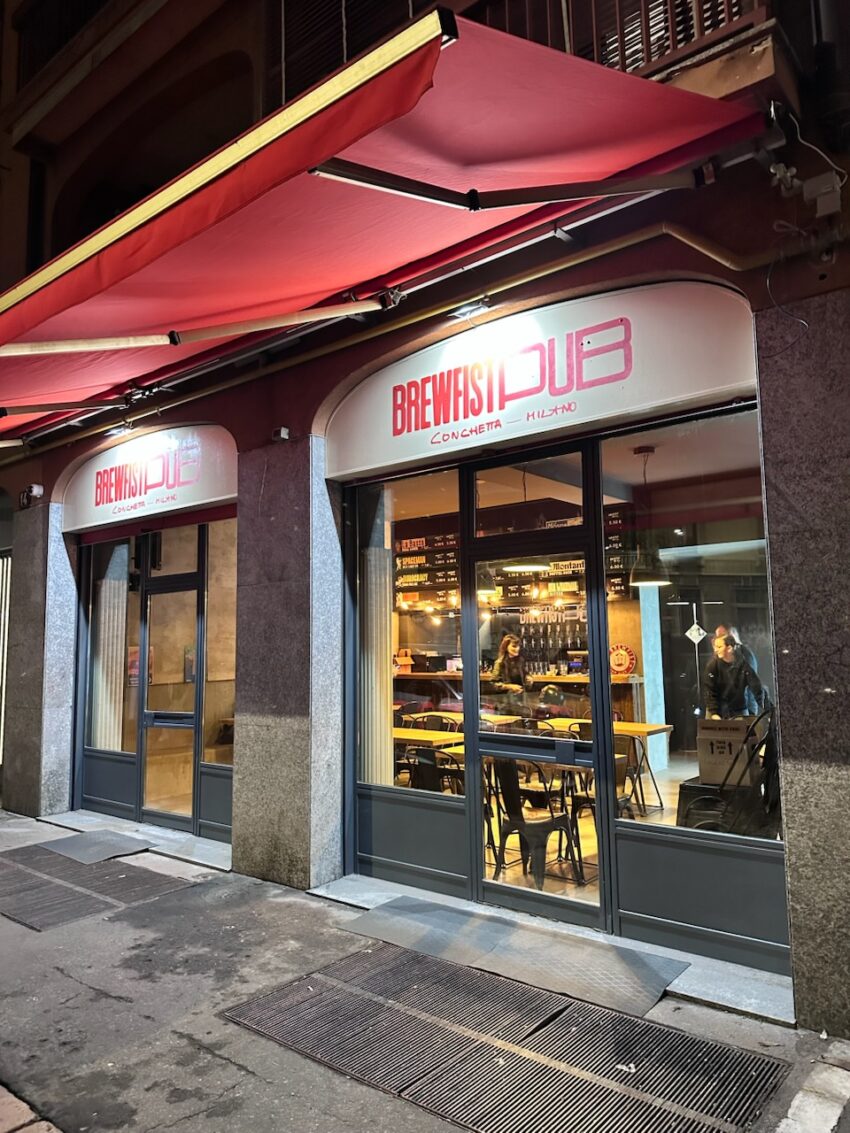 Brewfist pub Nuove Aperture Milano a Conchetta