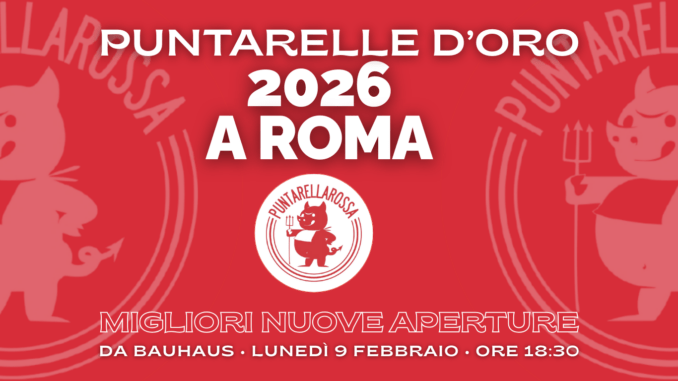 puntarelle d'oro 2026 a roma