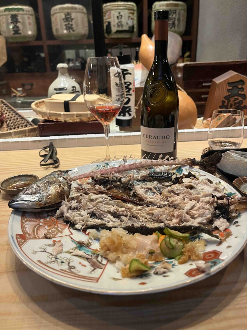 robata kan milano sgombro aperto verticale