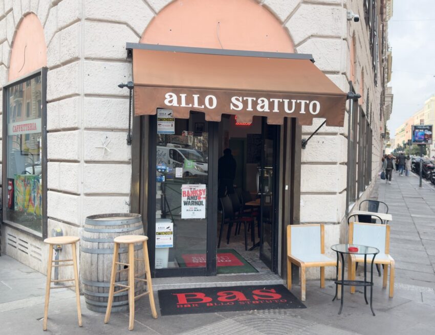 ingresso bar allo statuto roma