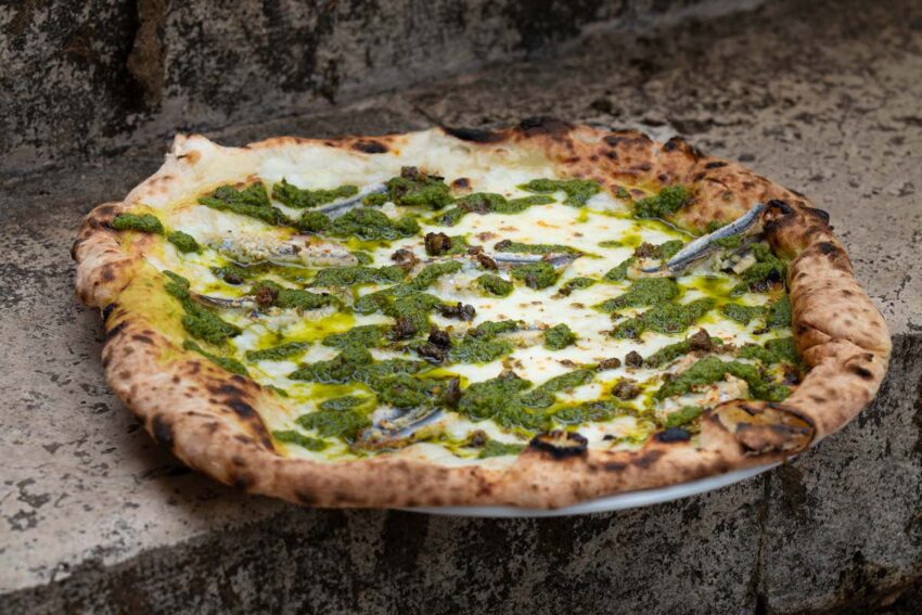 pizzerie all'aperto a roma - baccio e i gradini