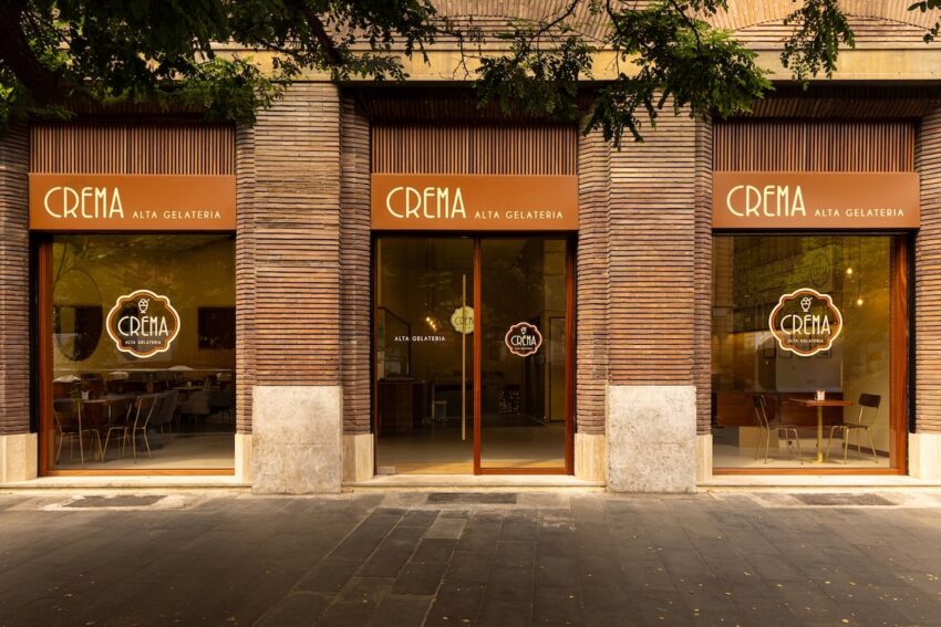 l'esterno della seconda sede di crema a roma