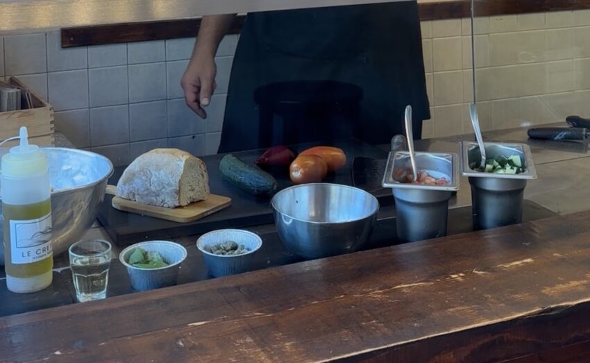 la ricetta della panzanella de le crete ristoro toscano a roma